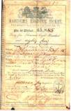 James Dix's ticket